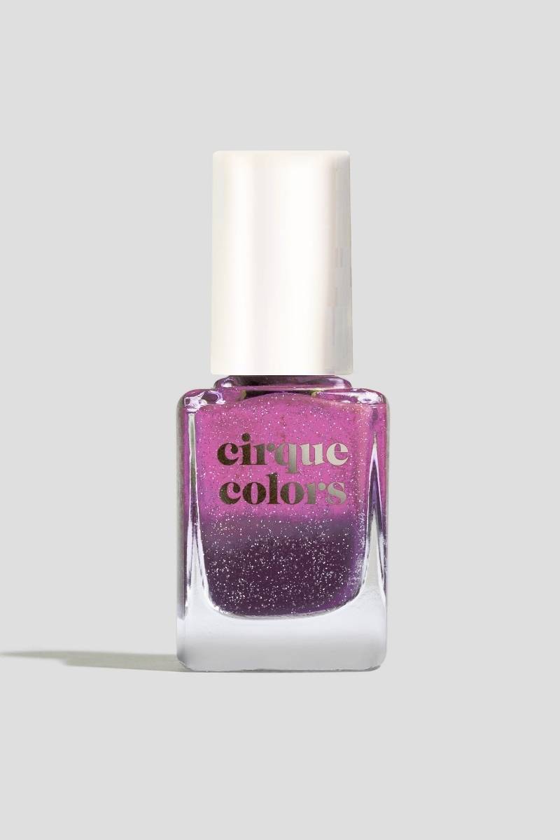 Purple Taupe to Orchid Pink Thermal Mood Color-Changing Nail