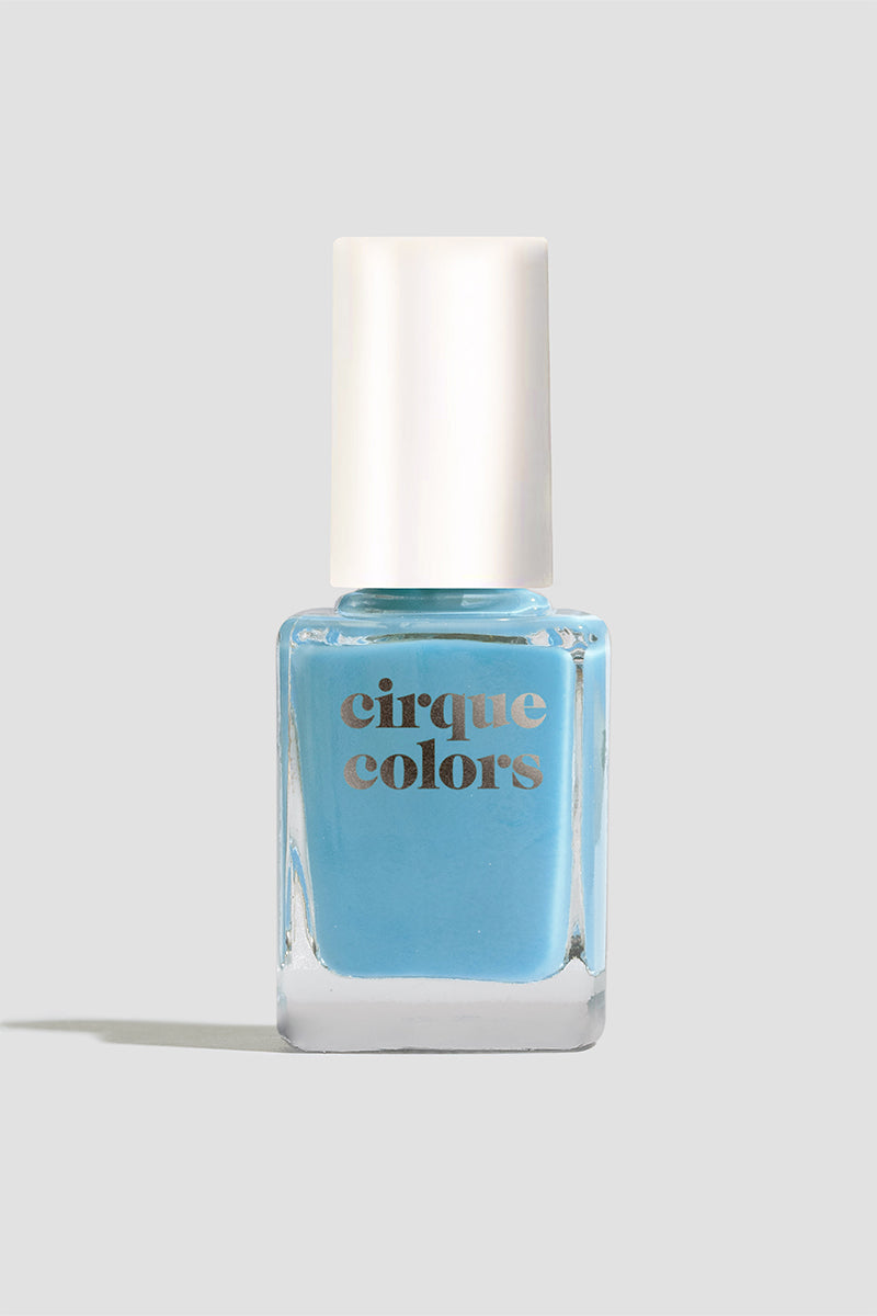 アクアブルーな擬宝珠オルゴナイト❷♩¨̮⑅* Sky Blue Jelly Nail Polish - Cirque Colors Aqua Jelly