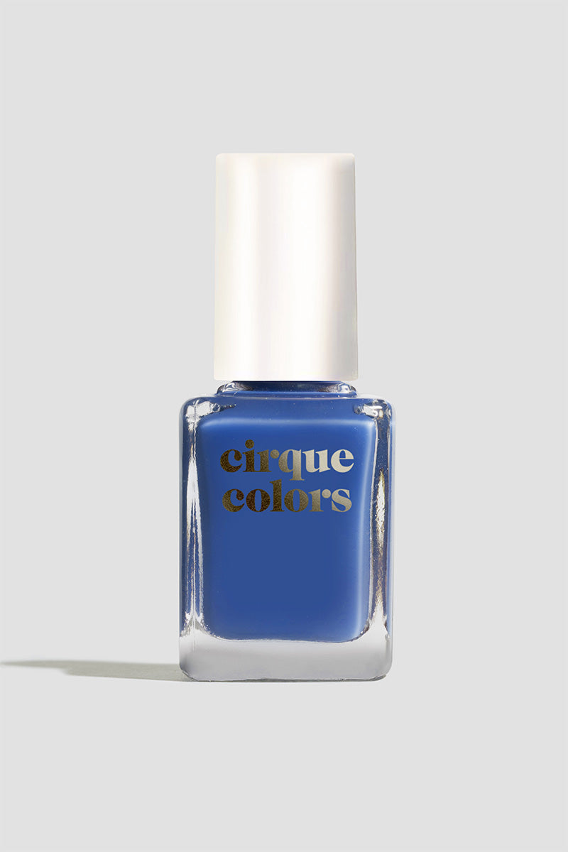 Blue Jelly Nail Polish - Cirque Colors Downpour Jelly