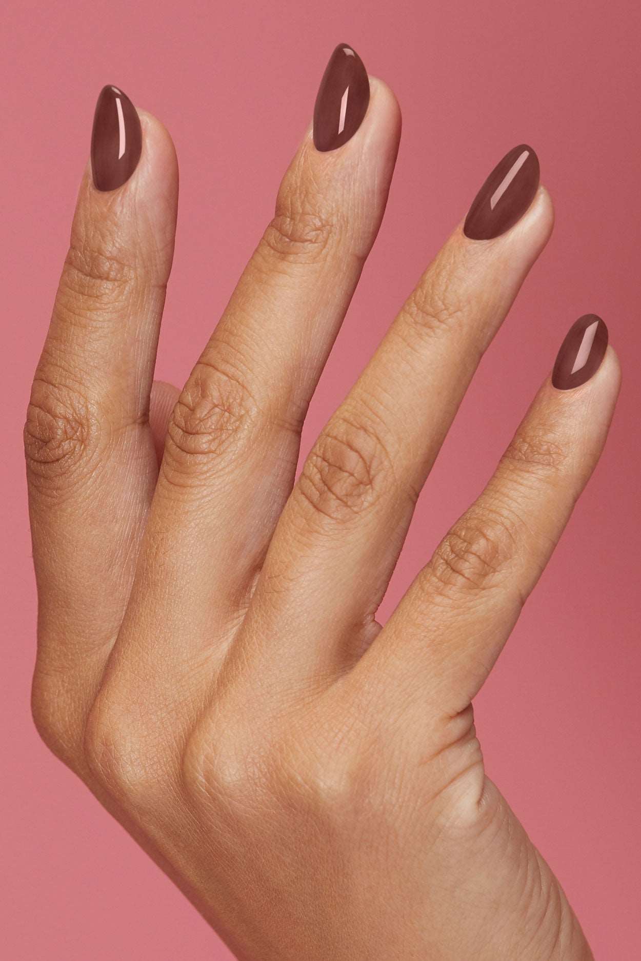 Chocolate Brown Jelly Nail Polish - Cirque Colors Cocoa Jelly
