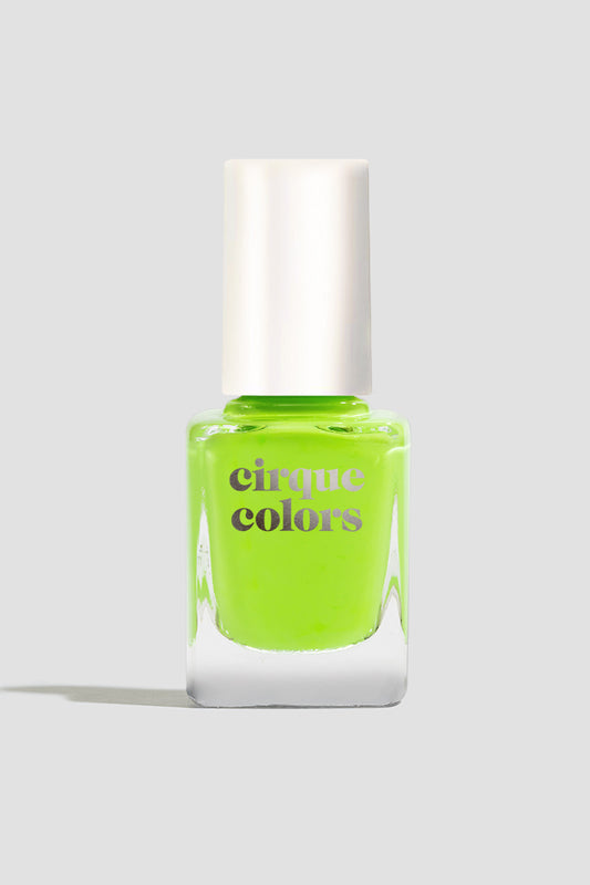Cream - A neon green nail polish from the Vice 2023 Collection