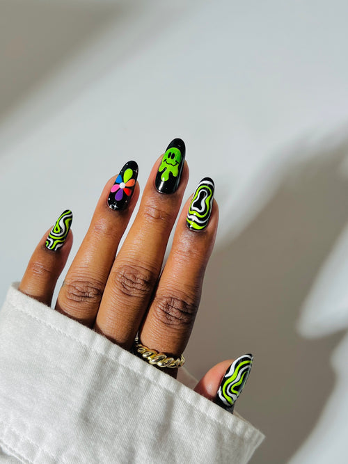 Brushedbyb Funky Nails