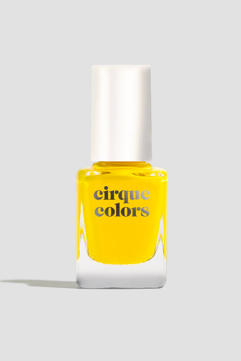 Hedonist is a limited edition true primary neon yellow créme nail polish from the Vice 2023 Collection.