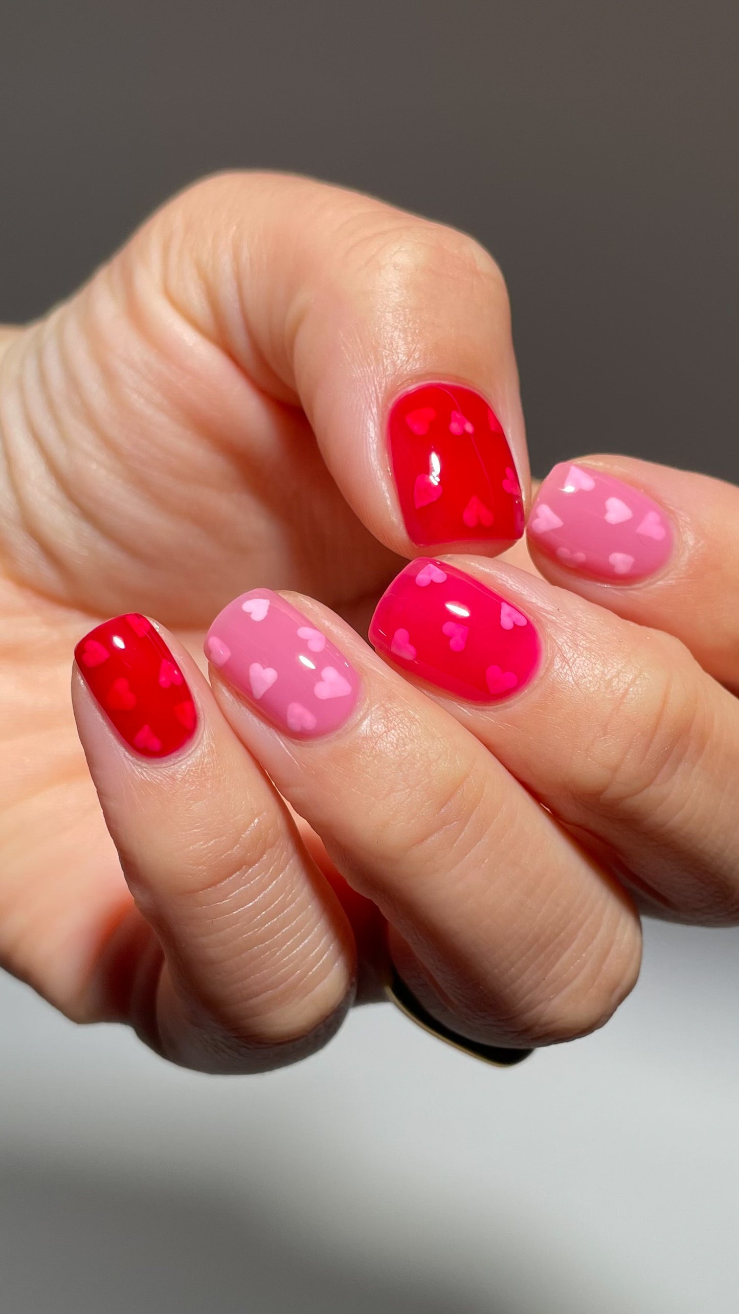 Jelly Heart Nail Art Set