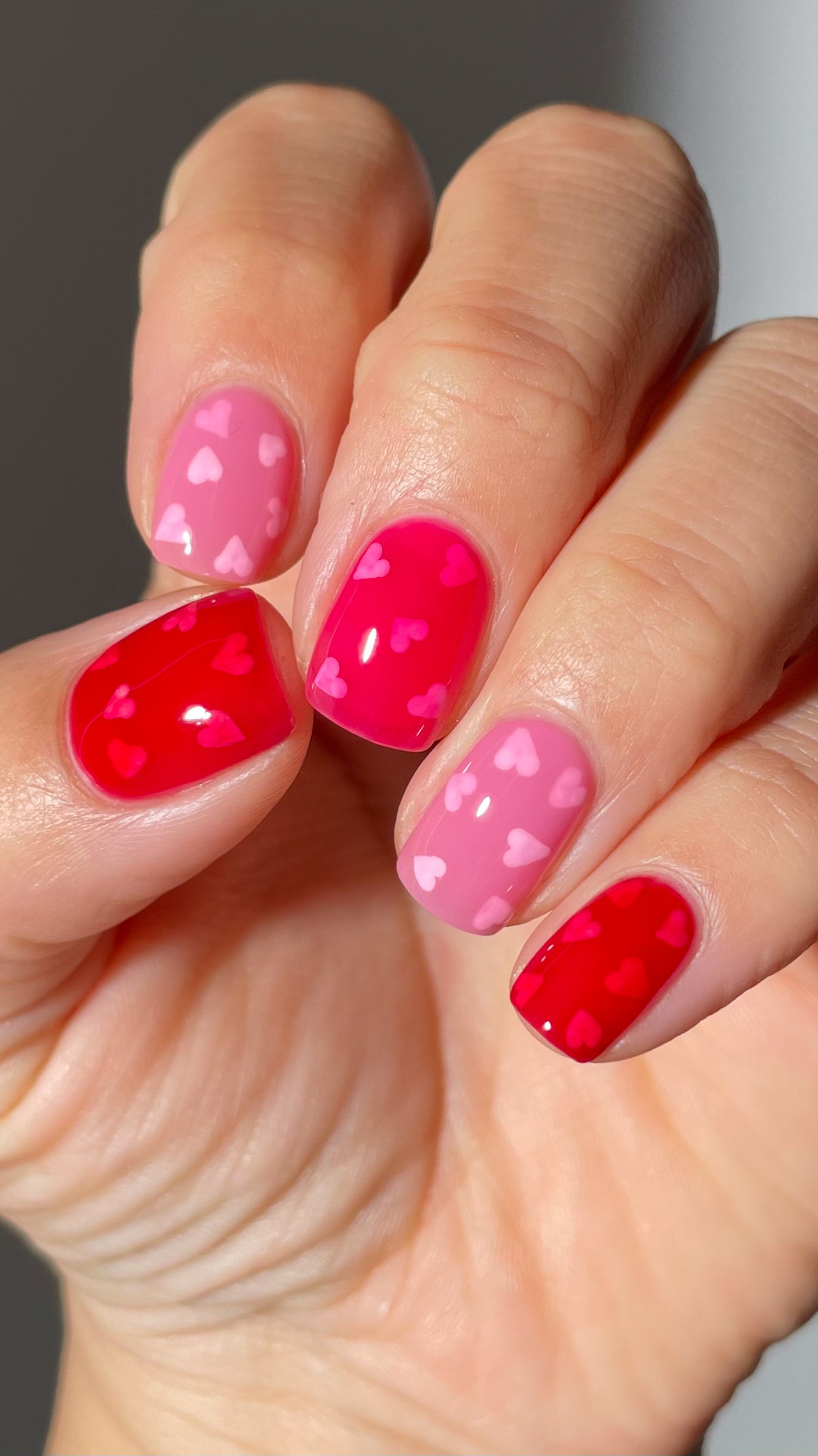 Jelly Heart Nail Art Set
