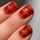 Fall Plaid Nail Art Set