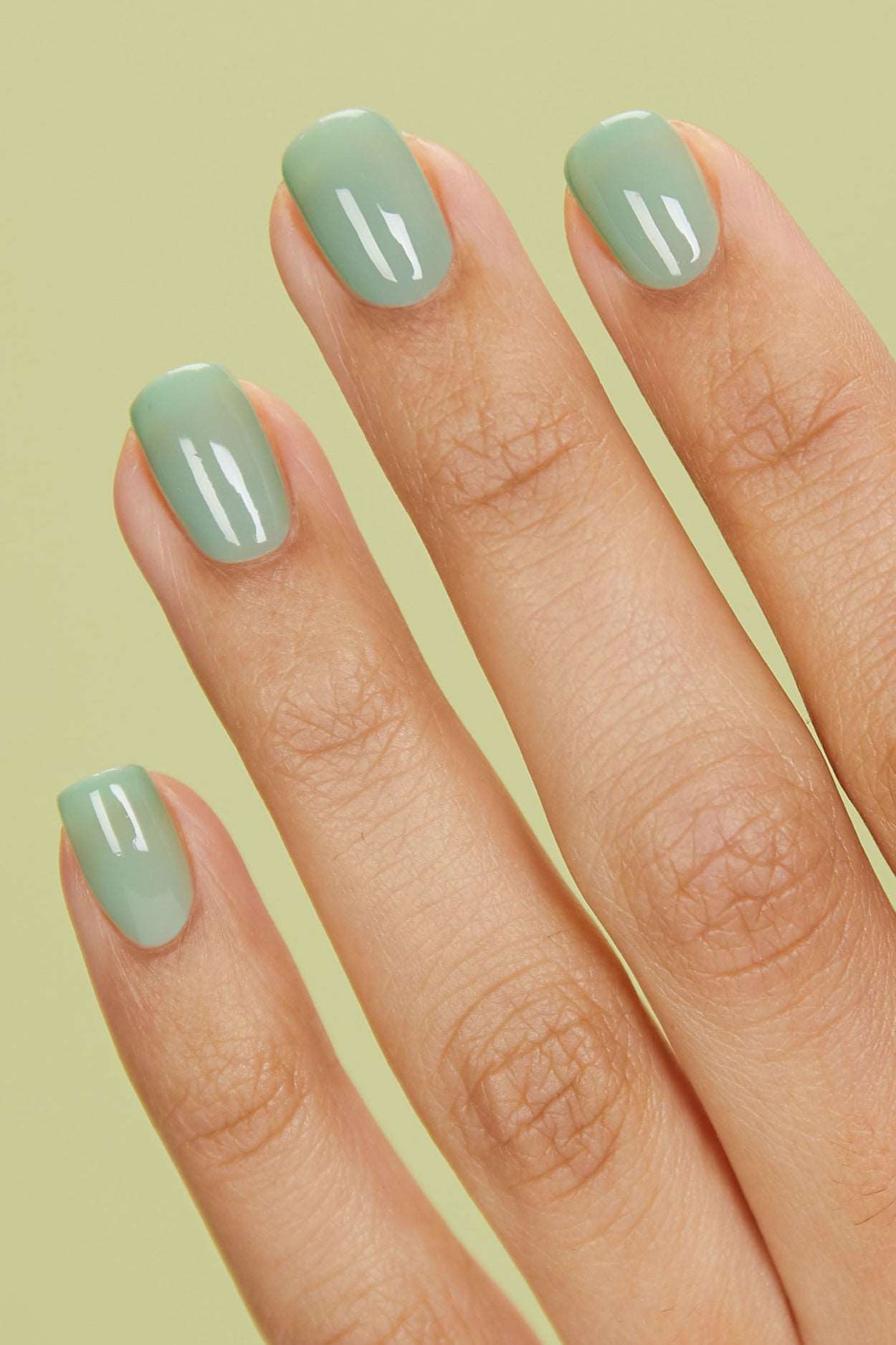 Sheer Seafoam Green Jelly Nail Polish - Cirque Colors Jade Jelly