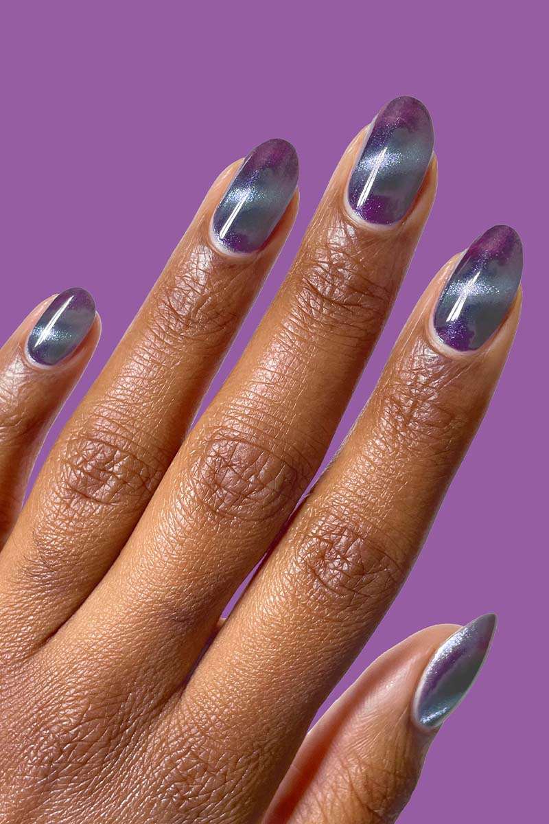 Purple Magnetic Nail Polish - Cirque Colors Cassiopeia