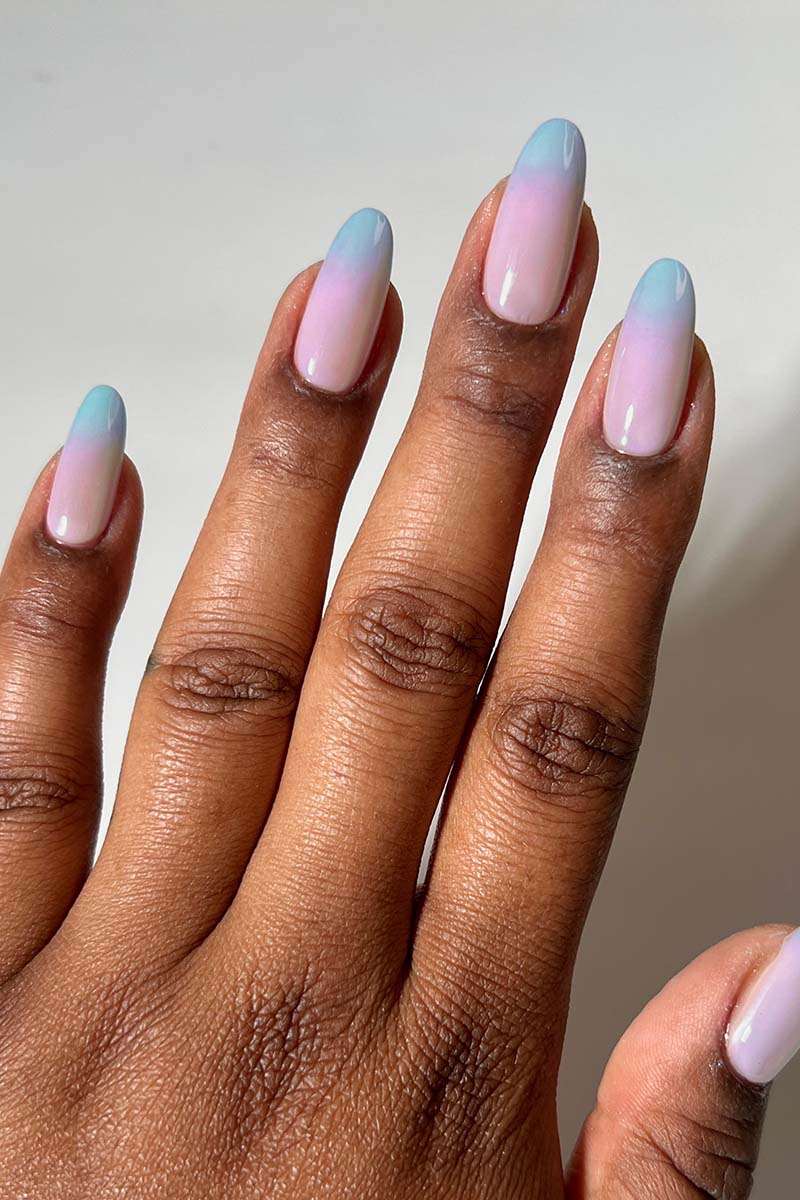 Blue to Pink Thermal Mood Color-Changing Nail Polish - Cirque
