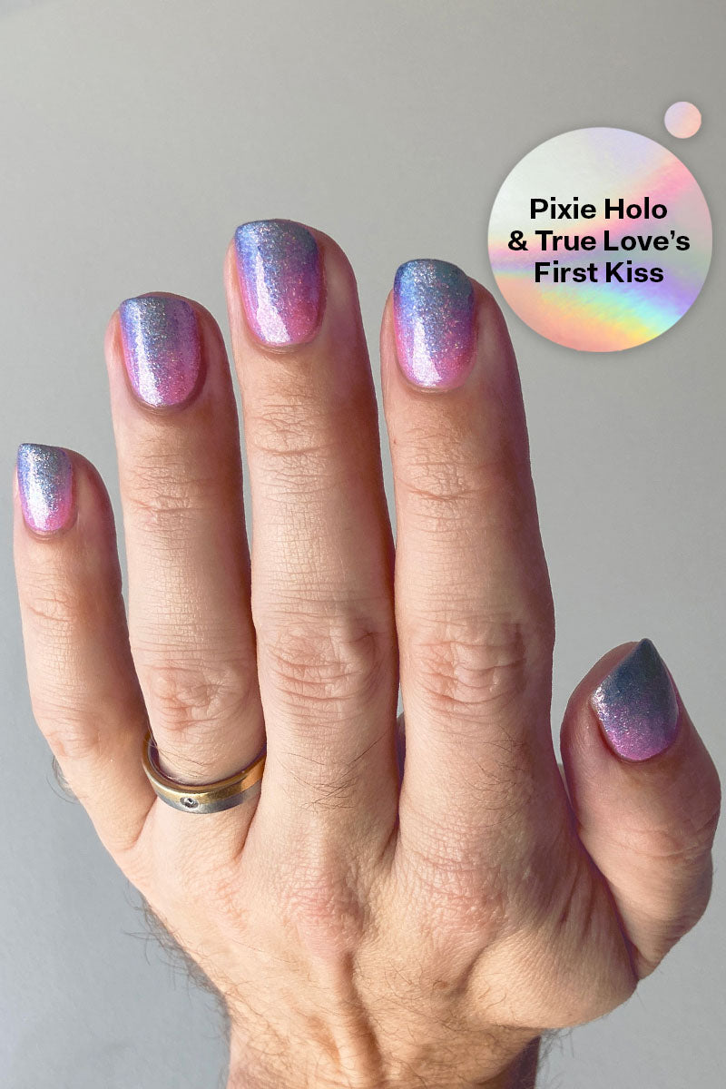 Perriewinkle Shimmergraphic™ Nail Polish - Cirque Colors Pixie Holo