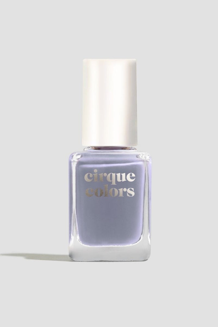 Dusky Periwinkle Sheer Crelly Nail Polish - Cirque Colors Cirrus