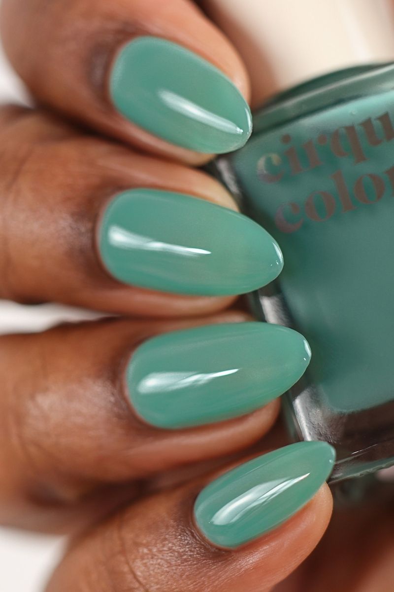 Sage Green Sheer Crelly Nail Polish - Cirque Colors Sage Sage Green Sheer Crelly Nail Polish - Cirque Colors Sage