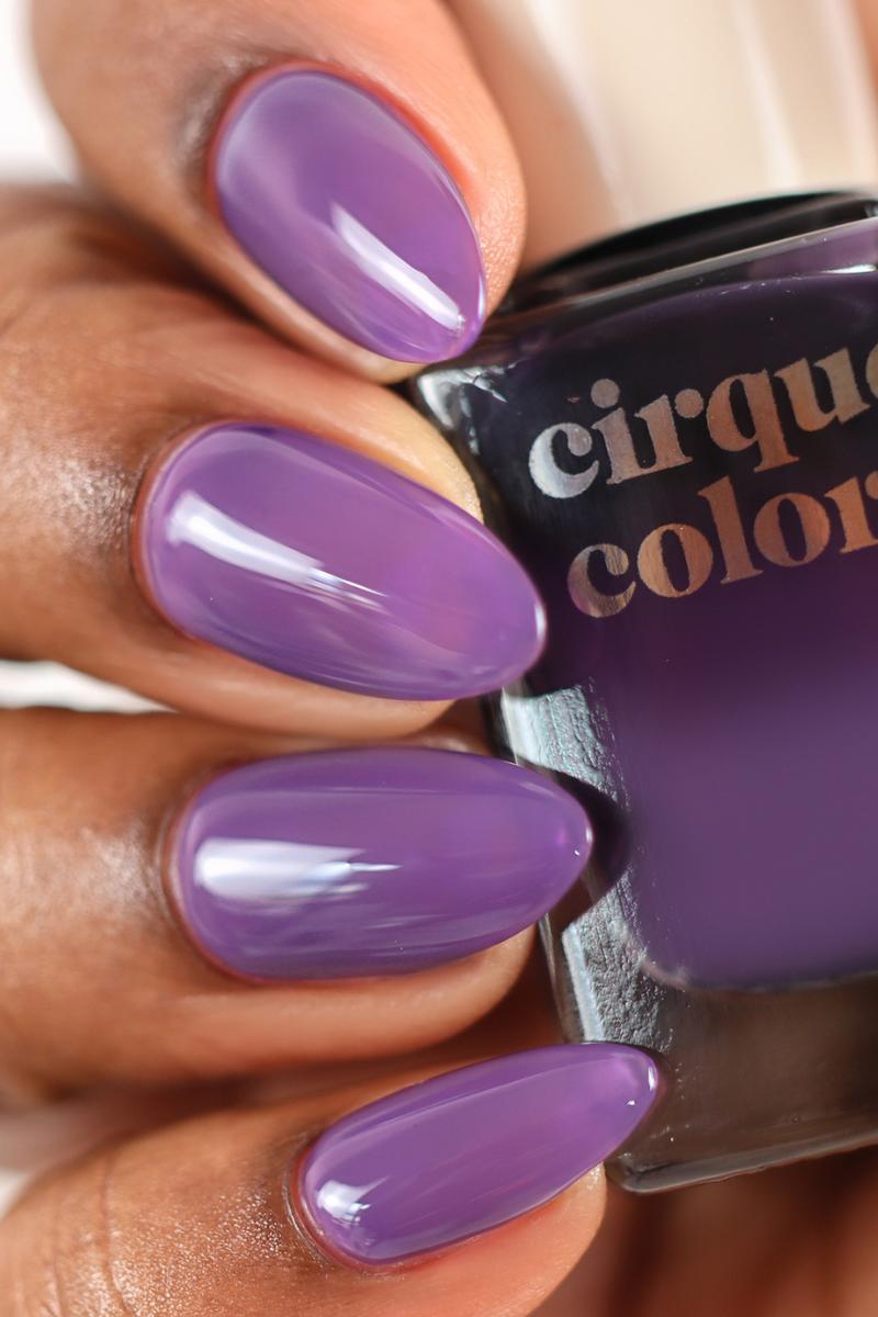 Black to Purple Thermal Mood Color-Changing Nail Polish - Cirque
