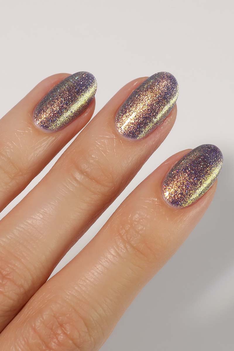 Purple Shimmergraphic™ Nail Polish - Cirque Colors Seer