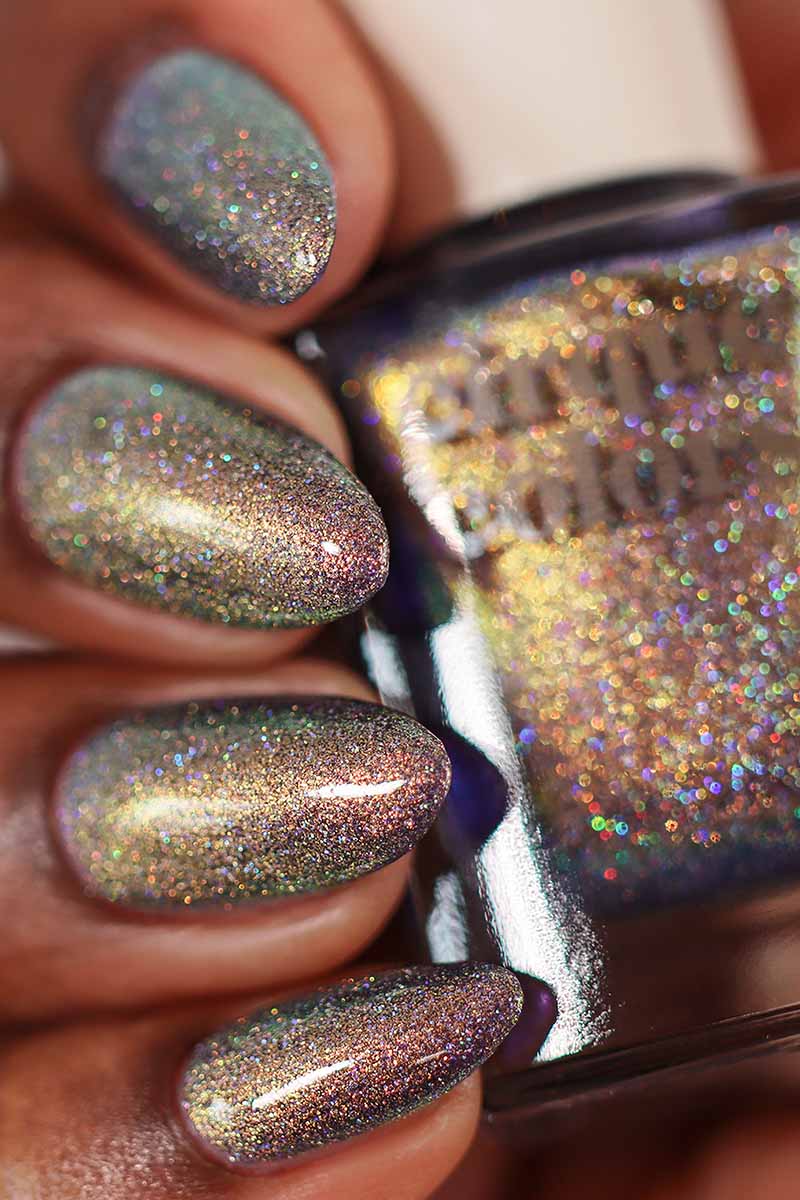 Purple Shimmergraphic™ Nail Polish - Cirque Colors Seer