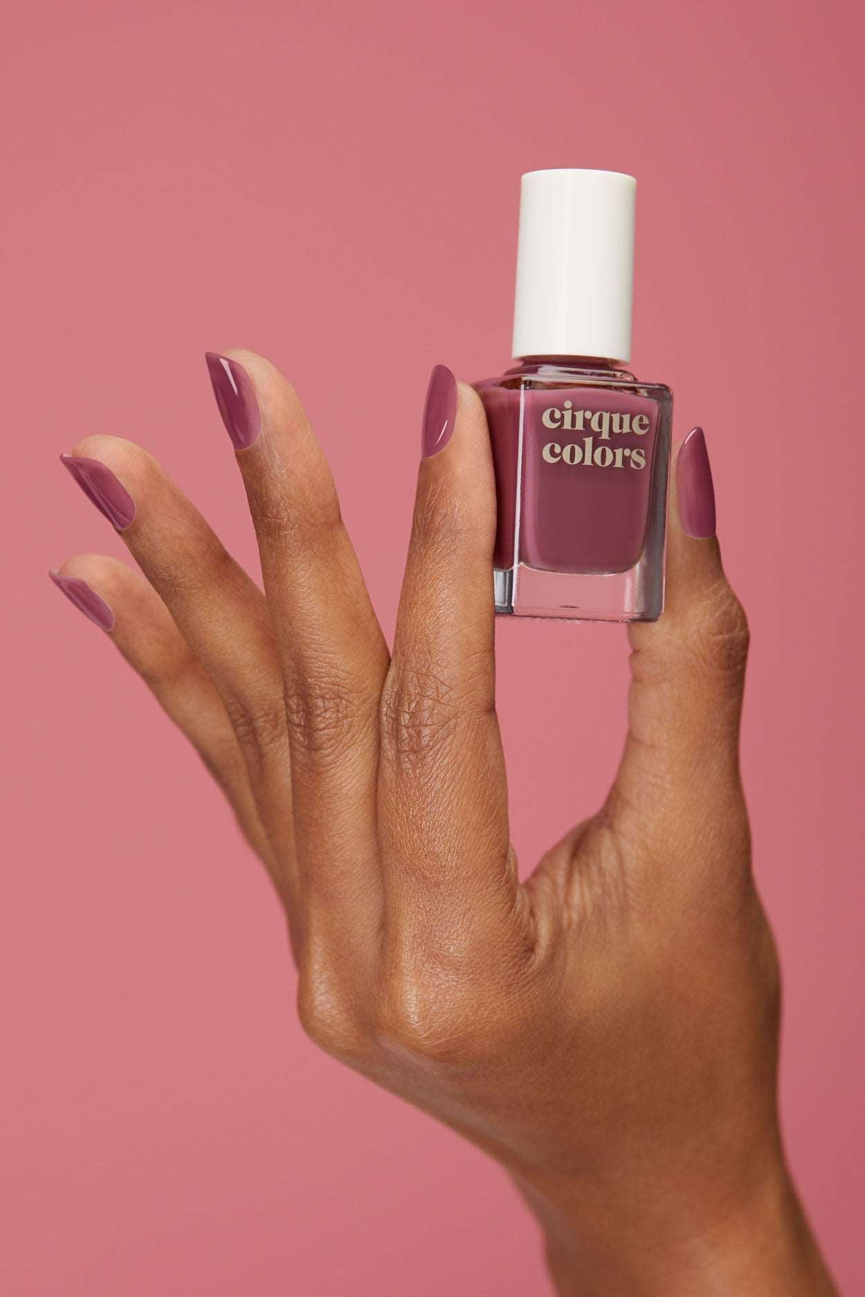 Mauve-Red Jelly Nail Polish - Marsala Jelly – Cirque Colors