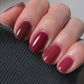 Dark red jelly nail polish comparisons