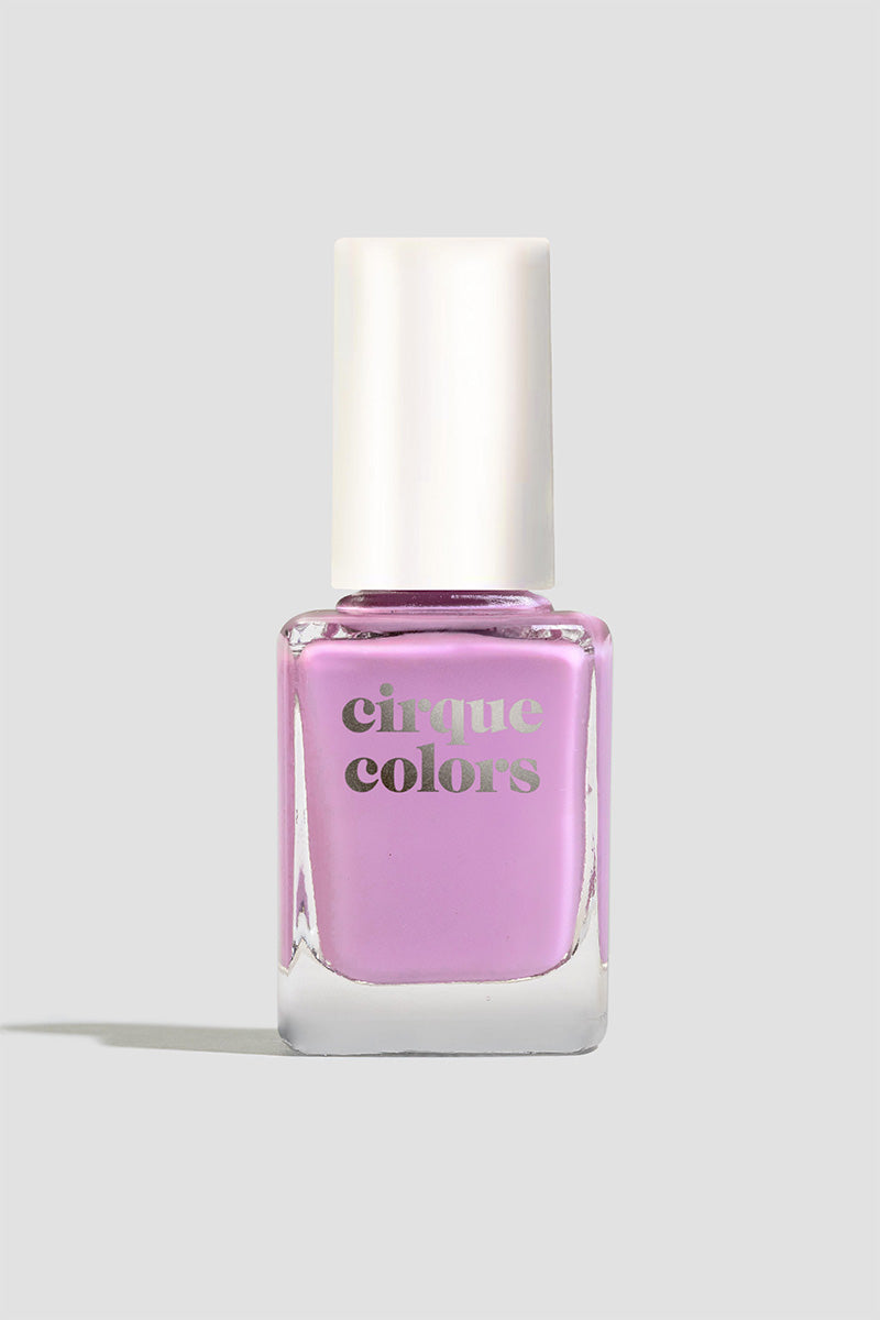 Lilac-Pink Sheer Crelly Nail Polish - Cirque Colors Smitten