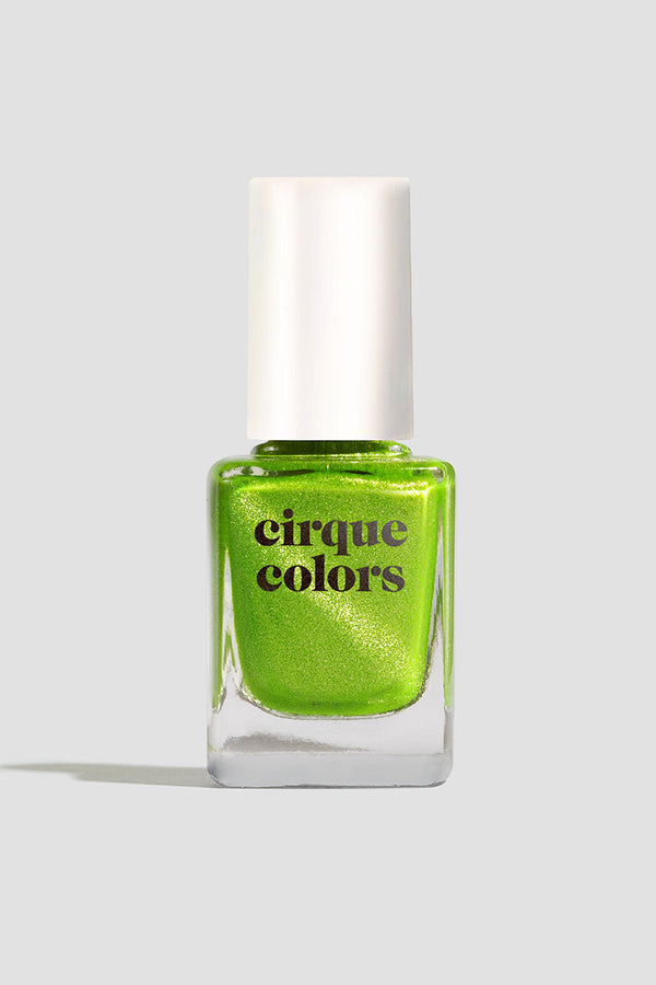Bright Chartreuse Yellow Magnetic Nail Polish - Cirque Colors Maypole