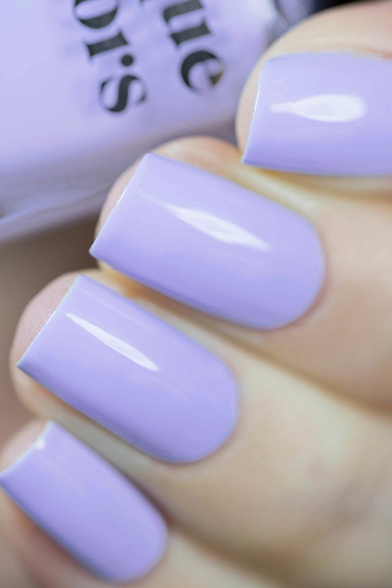 Light Blue-Lavender Crème Nail Polish - Cirque Colors High Line