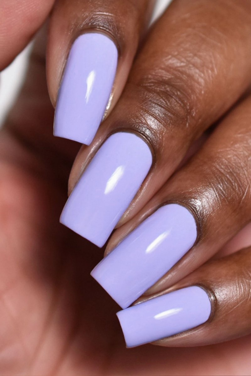 Light Blue-Lavender Crème Nail Polish - Cirque Colors High Line