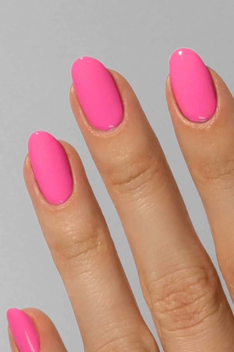 Neon UV Black Light Reactive Pastel Pink Crème Nail Polish