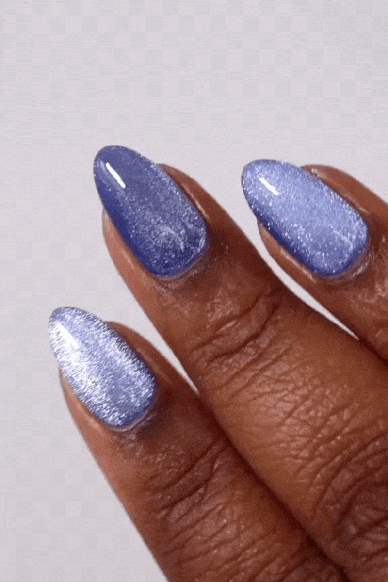 Violet Leaning Cobalt Blue Magnetic Nail Polish - Cirque Colors Violet Leaning Cobalt Blue Magnetic Nail Polish - Cirque Colors