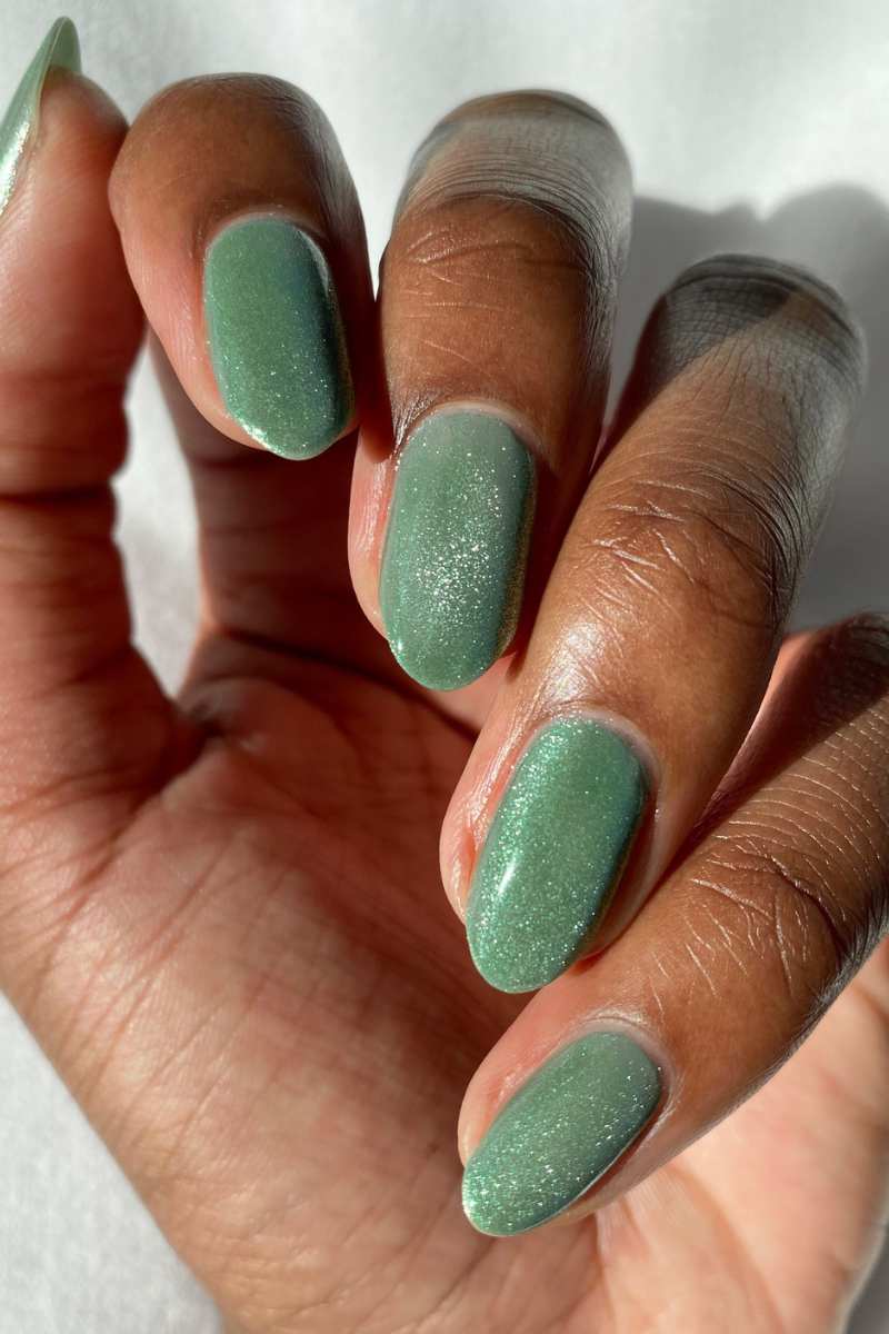Mint Green Magnetic Nail Polish – Cirque Colors Good Vibes Only