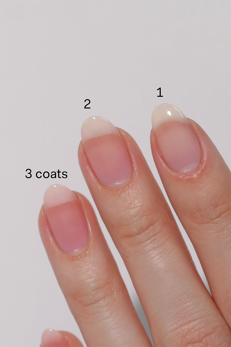 tented nail Hint Tint: Blush