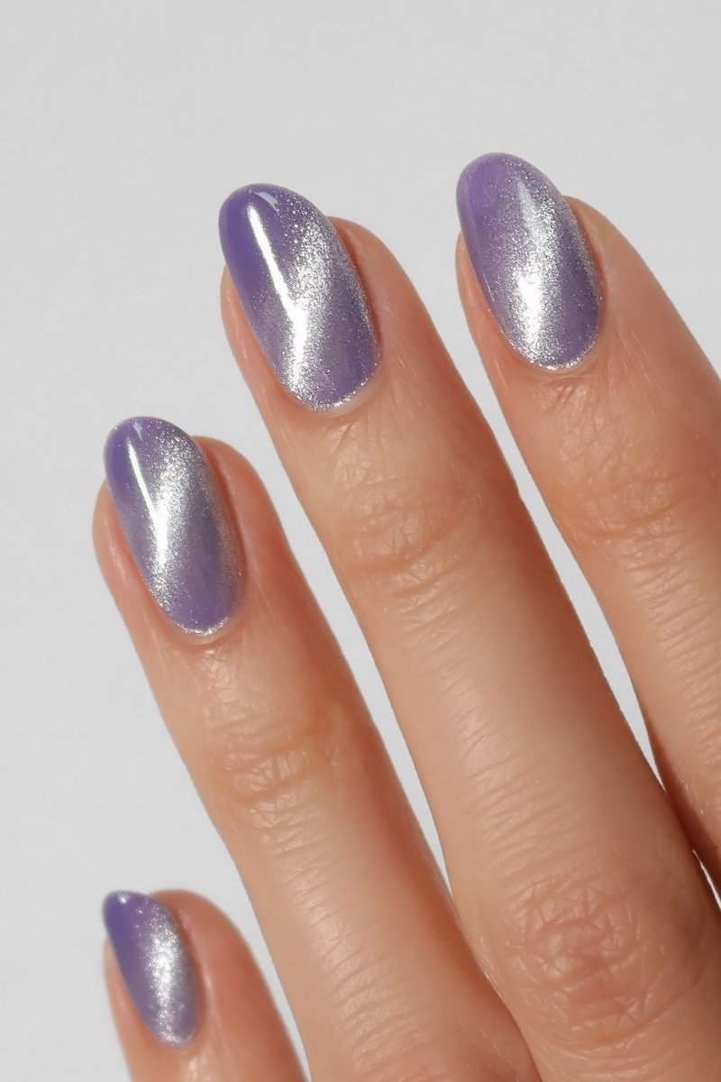 Dusty Periwinkle Blue Magnetic Nail Polish - Cirque Colors Lush