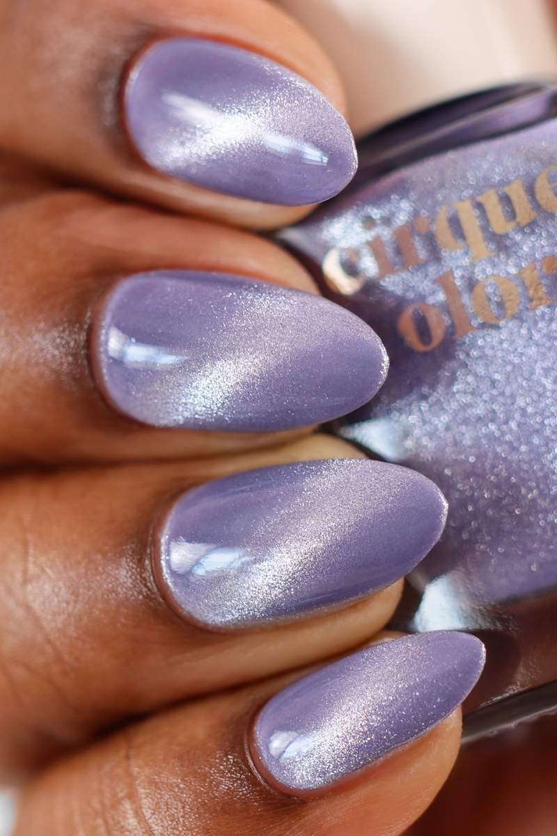 Dusty Periwinkle Blue Magnetic Nail Polish - Cirque Colors Lush