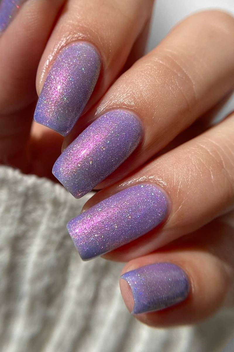 Perriwinkle Shimmergraphic™ Nail Polish - Cirque Colors Showgirl