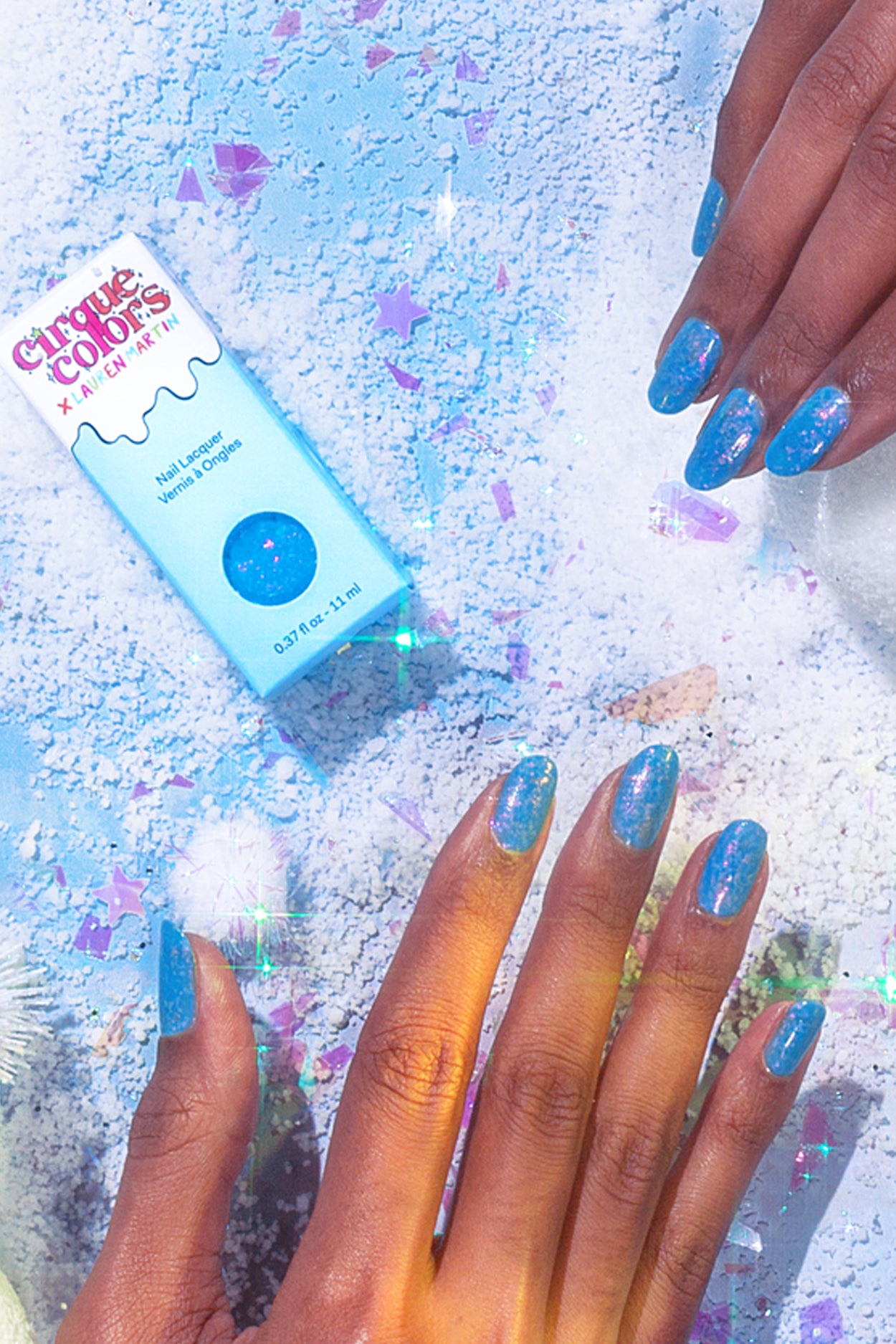 Mediterranean Sky Faded Sky Blue Creme Nail Polish - Etsy Denmark