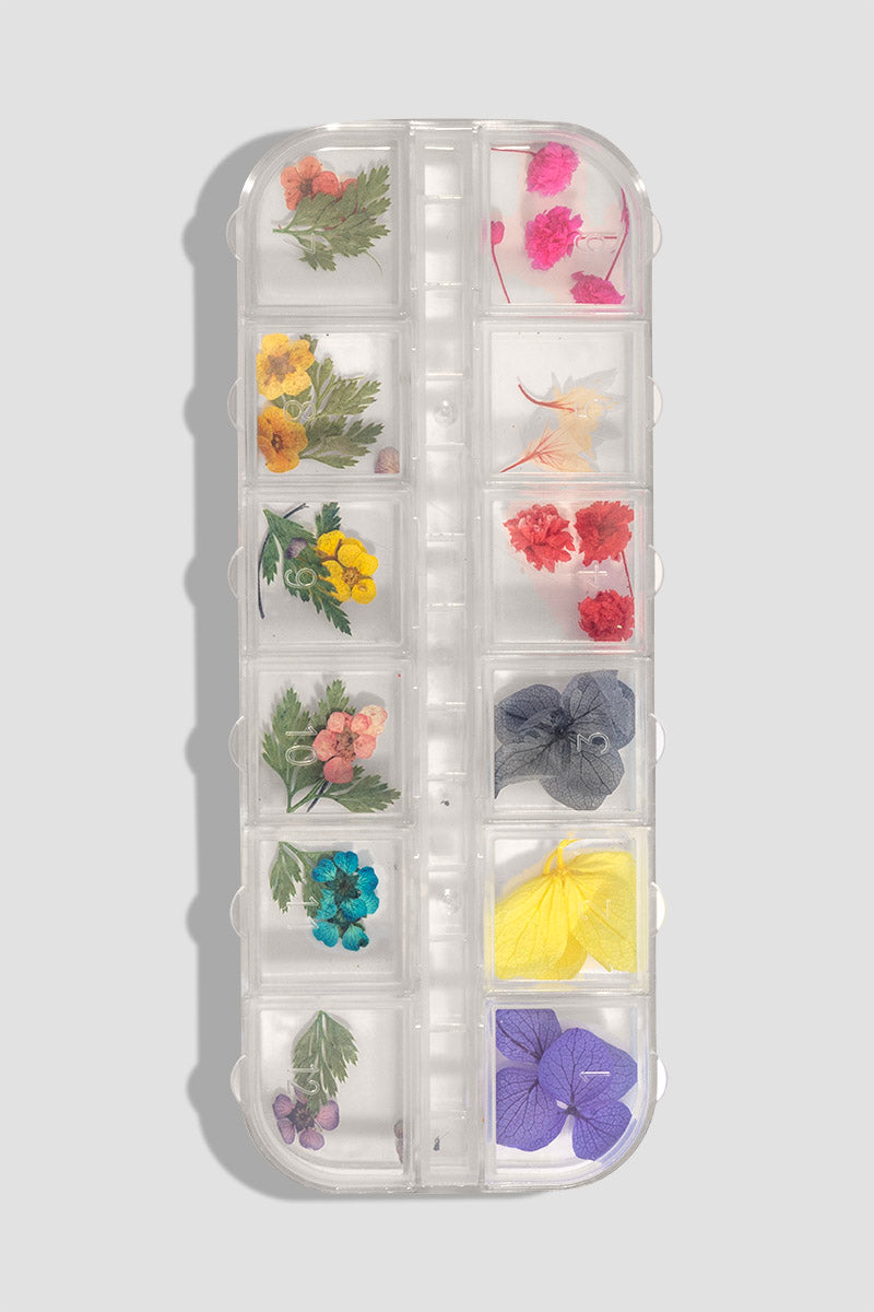 Dried Flowers for Nail Art Cirque Colors Floral Reef