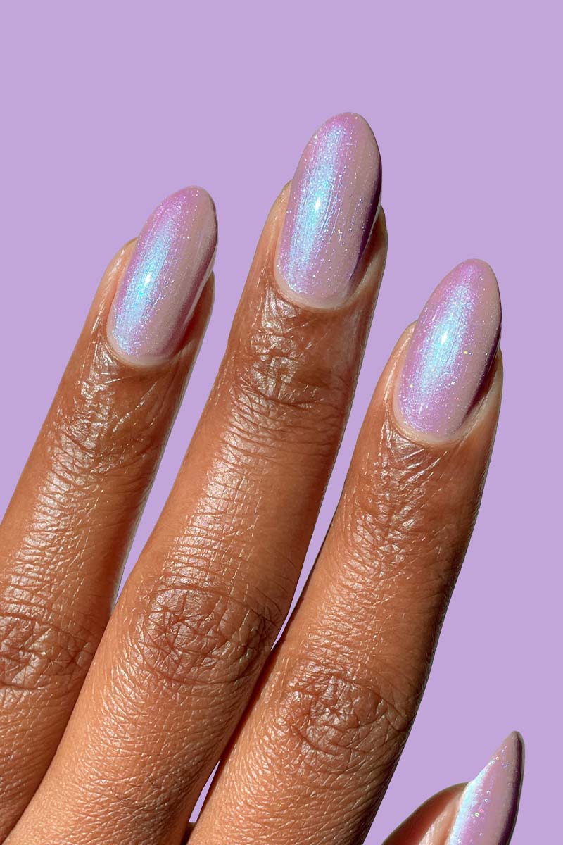 Lavender Shimmer Nail Polish - Cirque Colors Ohana
