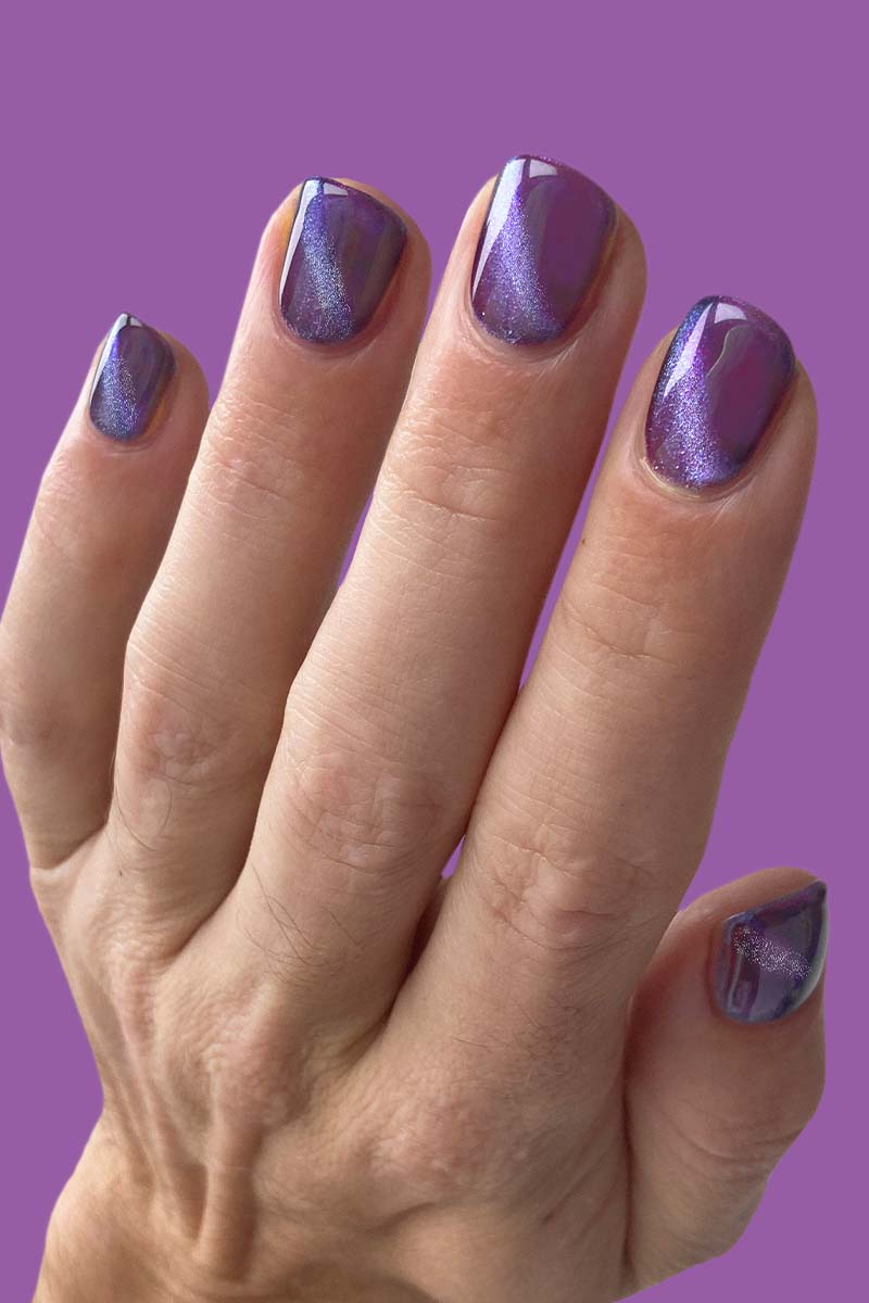 Purple Magnetic Nail Polish - Cirque Colors Cassiopeia