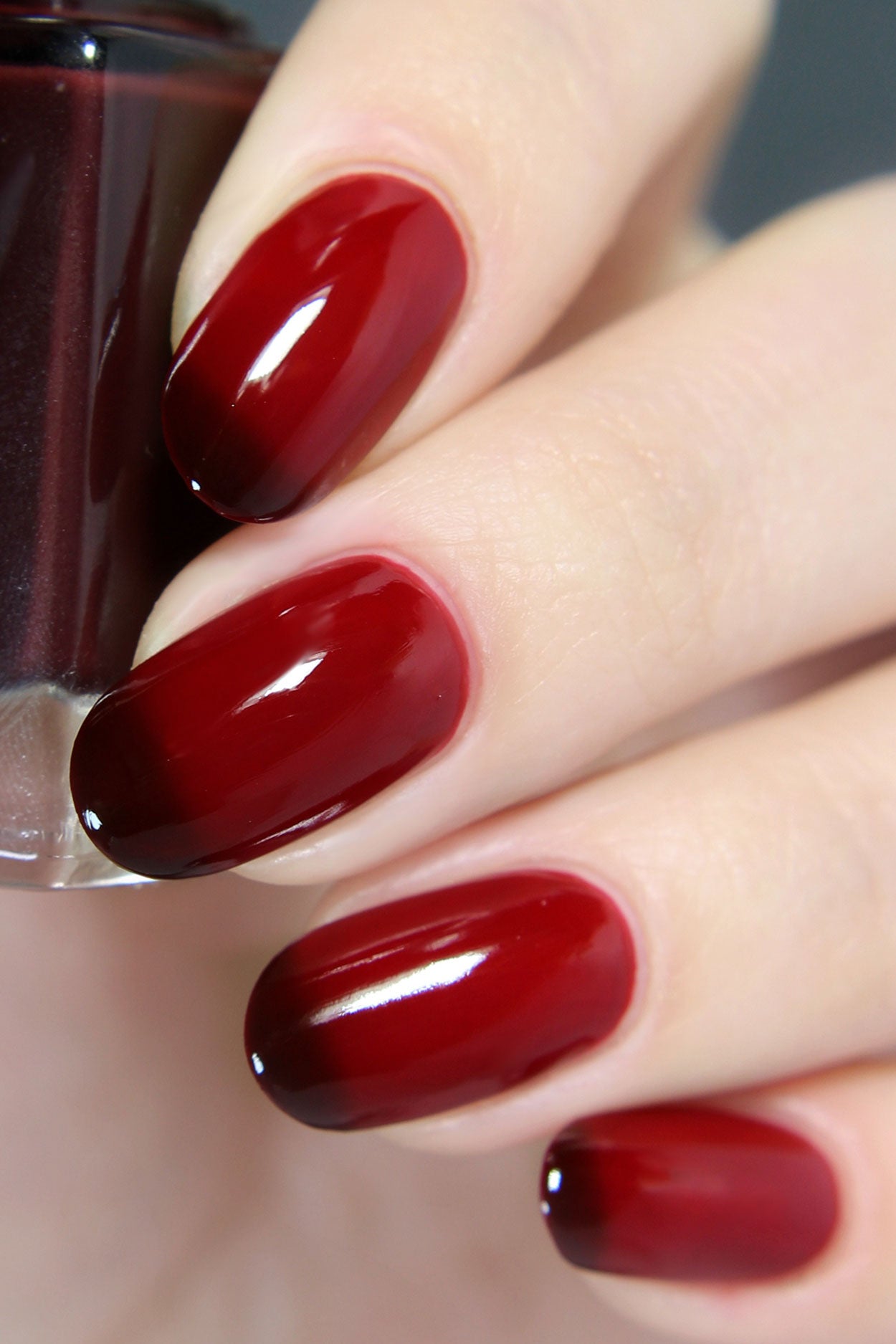 Burgundy Red Magnetic Multichrome Nail Polish - Cirque Colors Kinetic | Nail  colors, Nail polish, Eye nail art